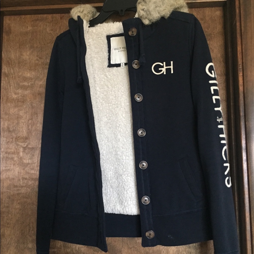Gilly Hicks faux fur jacket